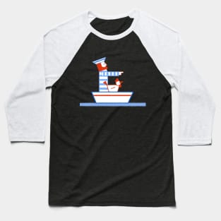 Captain's Travel 2 Baseball T-Shirt